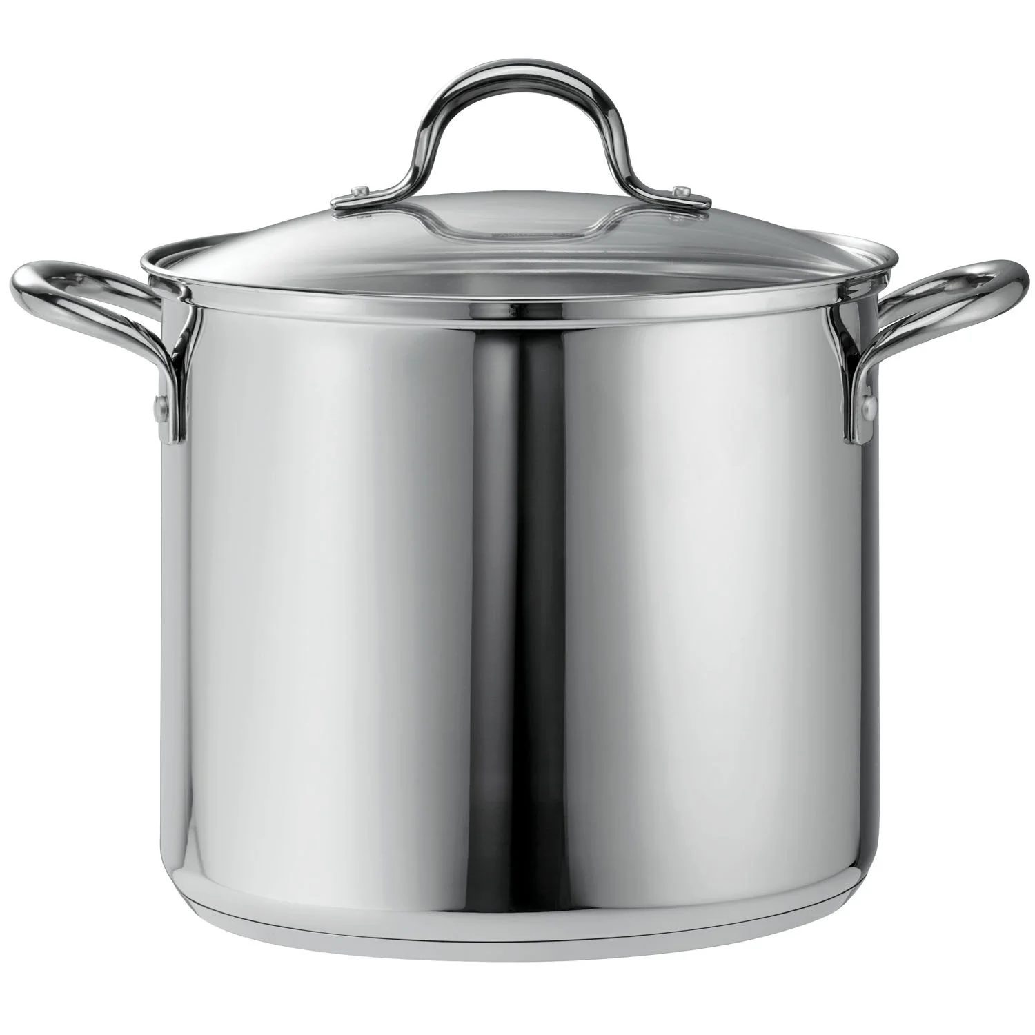 Tramontina 12 Quart Covered Stainless Steel Stock Pot