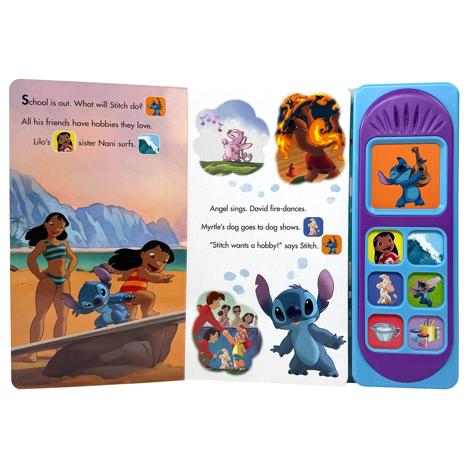 School's Out, Stitch!, Sound Book