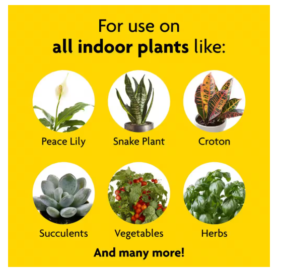 Miracle-Gro Liquid Fertilizer Indoor Plant Food 8 oz.