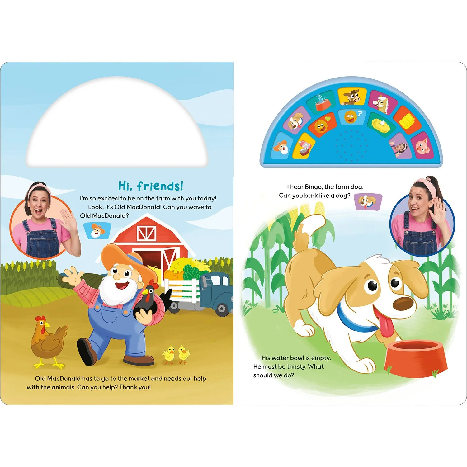 Ms. Rachel: A Day on the Farm, Sound Book