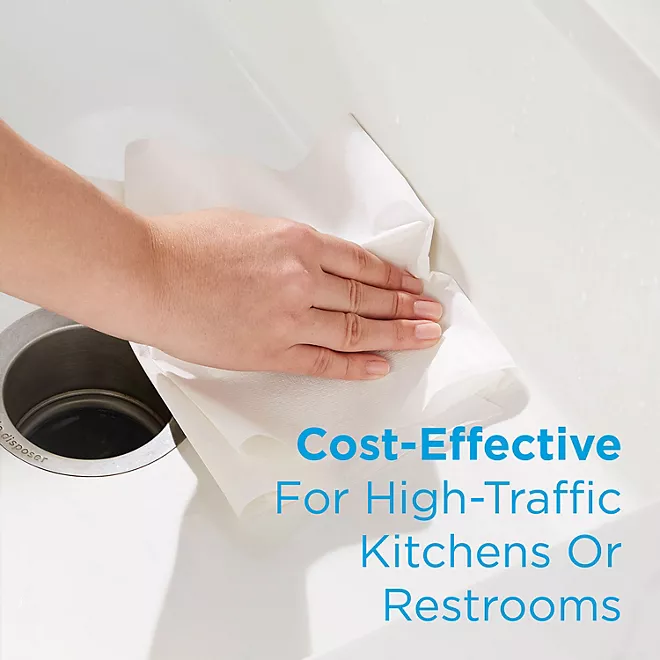 Marathon Premium Centerpull 1-Ply Paper Towels, White (303 sheets/roll, 6 rolls)