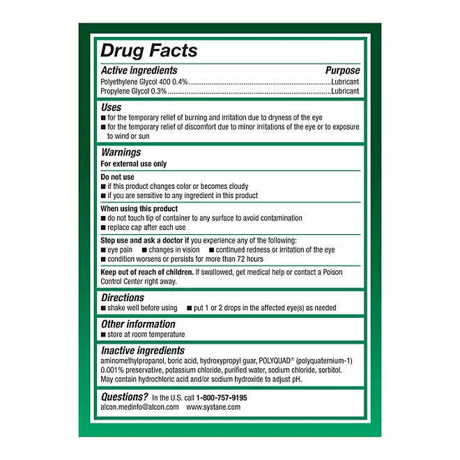 Systane Ultra Lubricant Eye Drops (1/3 fl. oz., 3 pk.)
