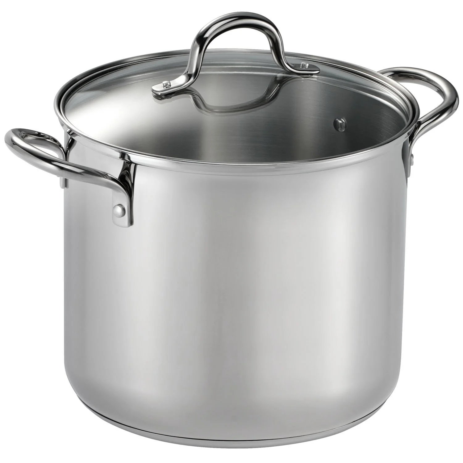 Tramontina 12 Quart Covered Stainless Steel Stock Pot