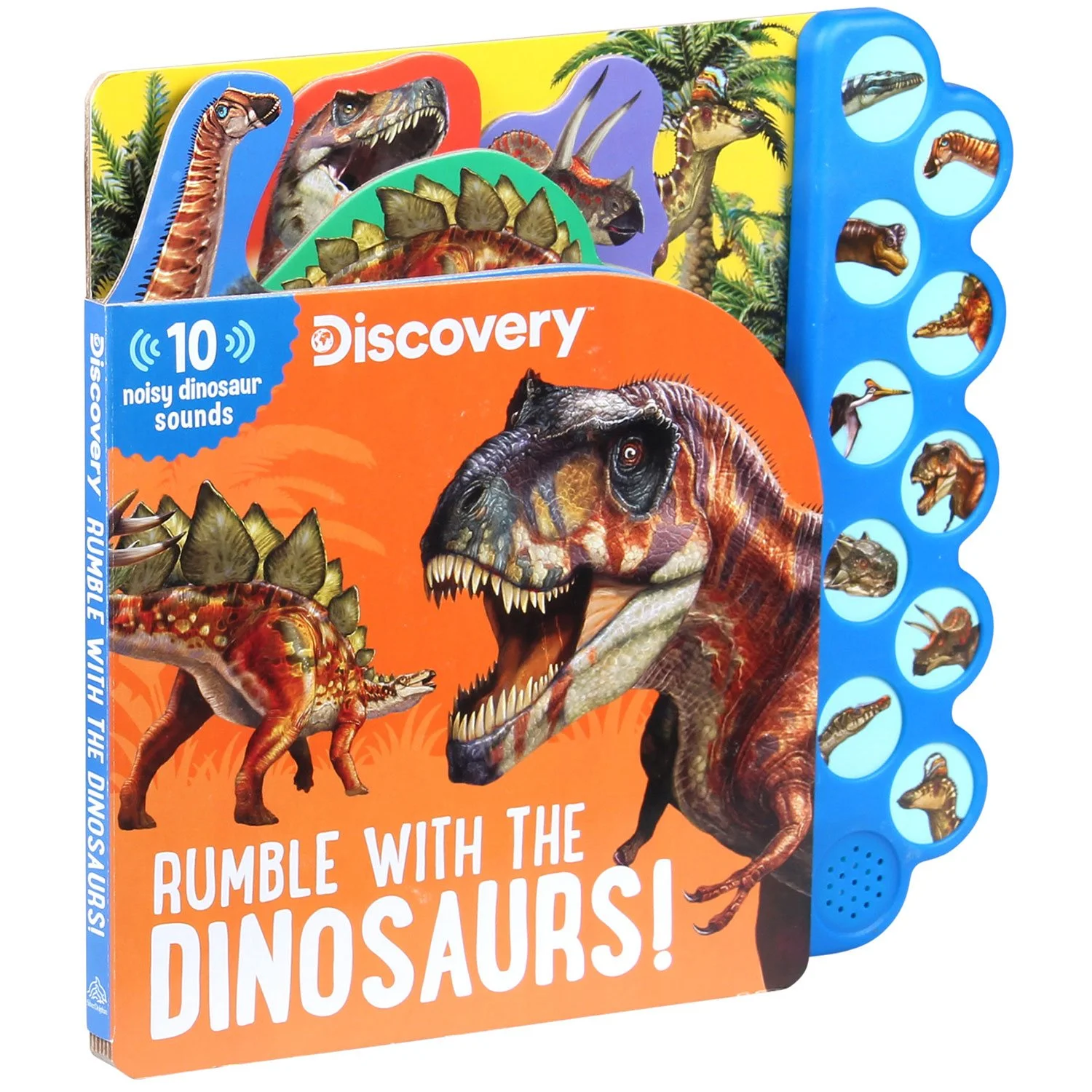 Discovery Kids Rumble Dinosaurs, Sound Book