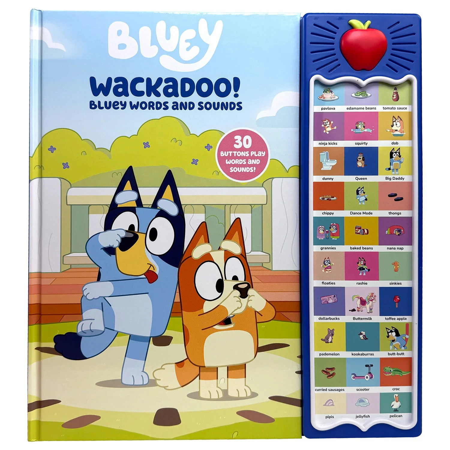 Wackadoo! Bluey Words and Sounds, Sound Book