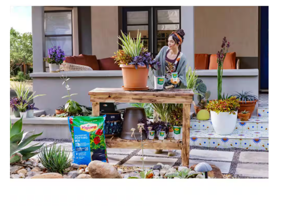 Vigoro 32 qt. All Purpose Potting Soil Mix for Indoor or Outdoor thumbnail 2