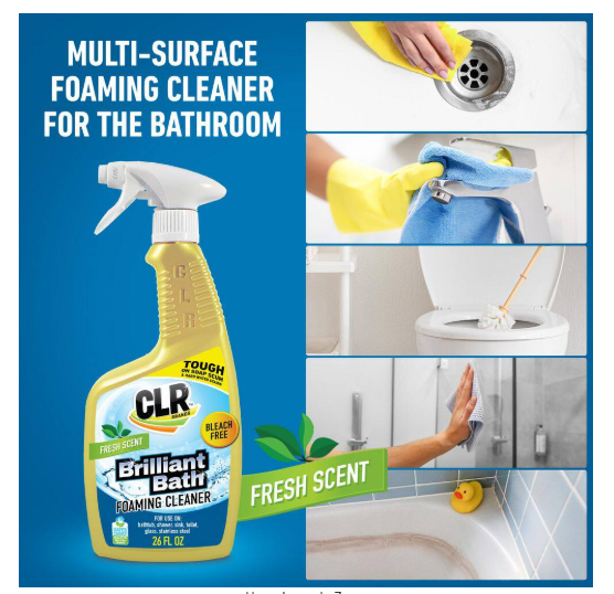 CLR Bathroom Cleaner 2 Pack 26 oz