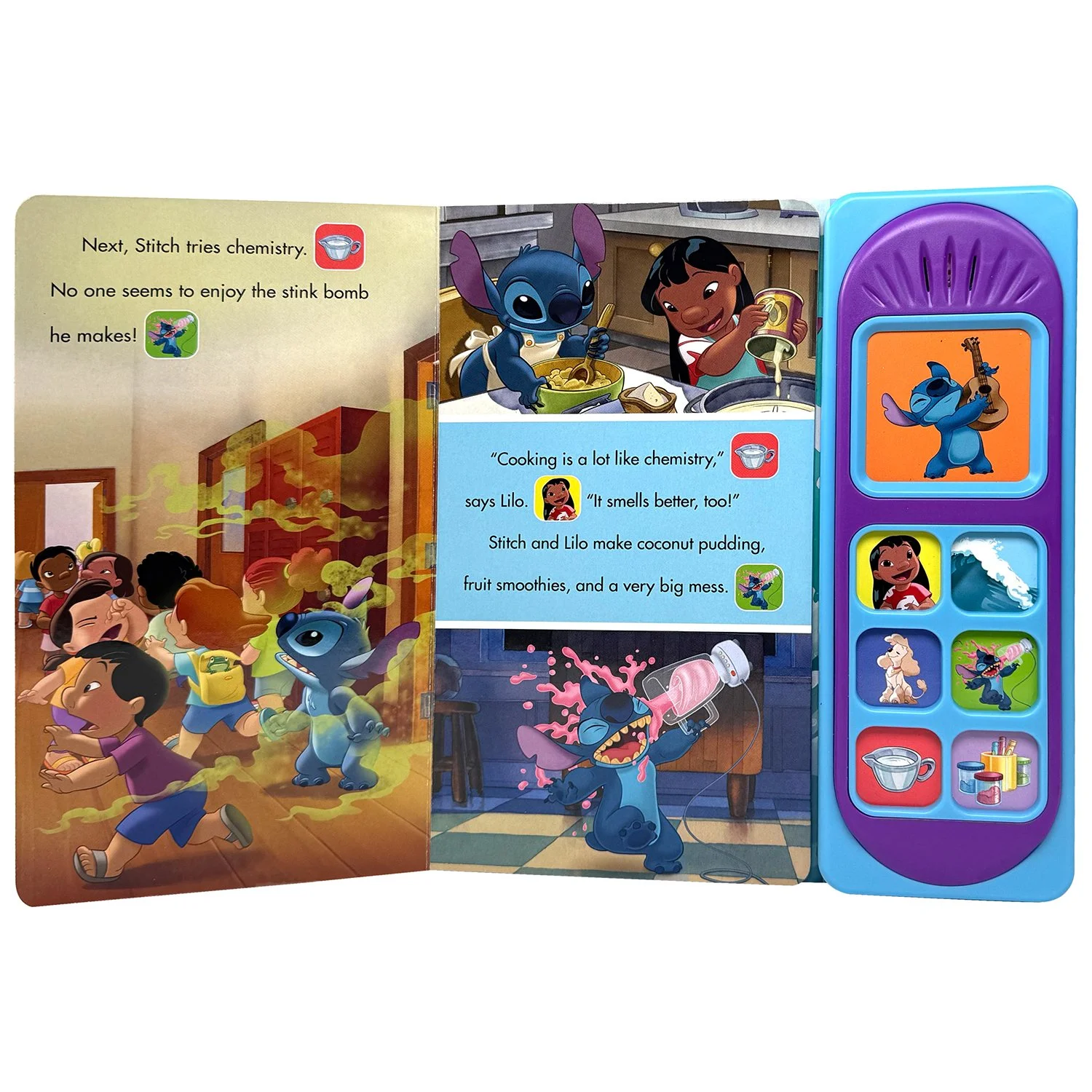 School's Out, Stitch!, Sound Book