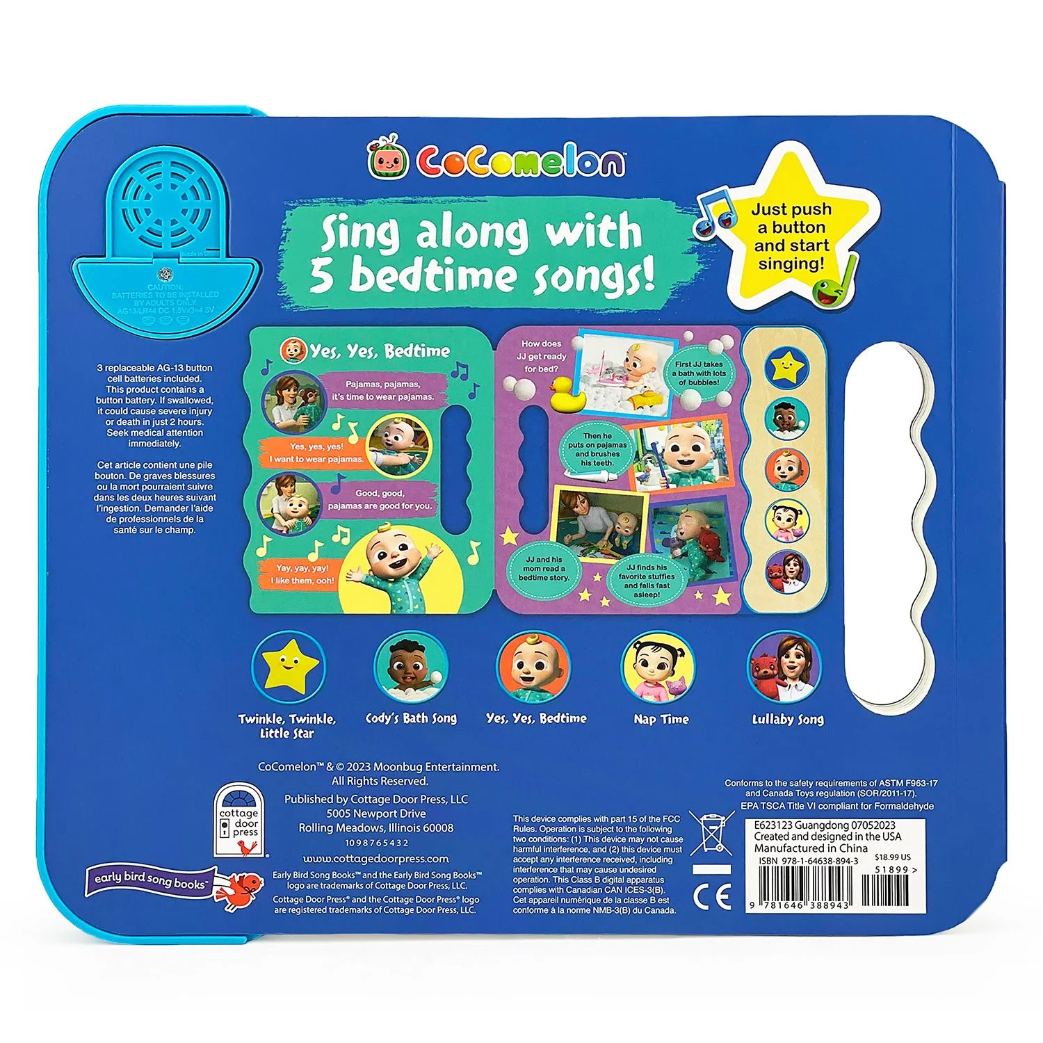 CoComelon Bedtime, Sound Book