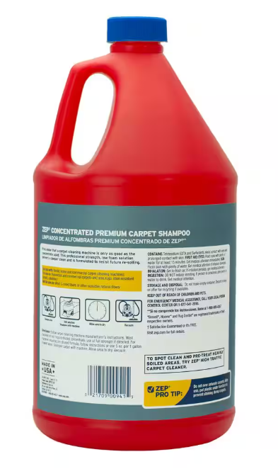 ZEP 1 Gallon Premium Carpet Shampoo